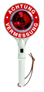 Zastavovací LED svítící terč oboustranný červený/zelený