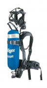 Dýchací přístroj Dräger PSS 3000, maska FPS 7730 s náhl.křížem, ocelová láhev/set 1/