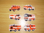 Magnetka HASIČSKÉ AUTO
