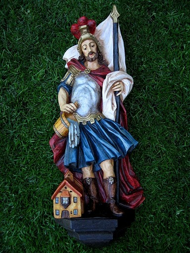 Soška sv. Florián, závěsná, 54 cm