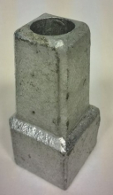 Nástavec na klíč podzemního hydrantu, 20 x 20 mm