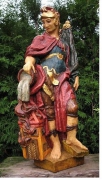 Soška sv. Floriána, barevná, 65 cm